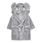 Children's elephant bathrobe | Gray | Personalized with first name | 3 sizes