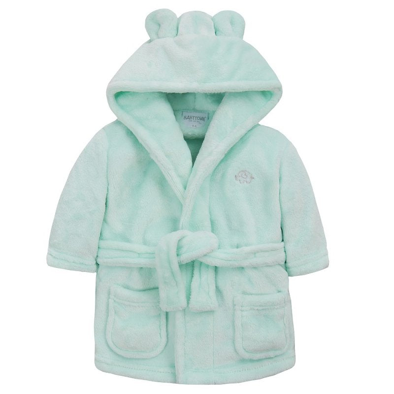Children's bathrobe | Mint Green | Personalized with first name | 3 sizes