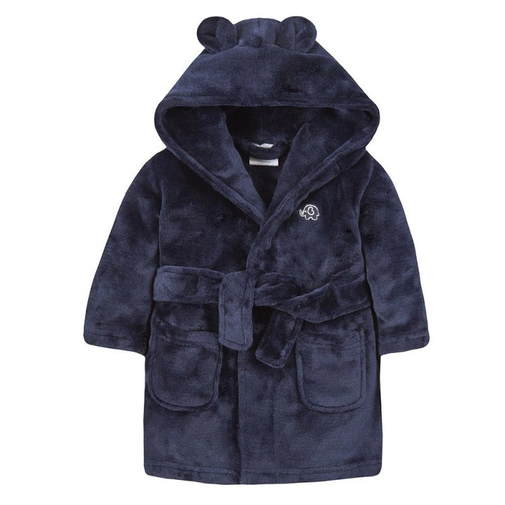 Peignoir enfant | Bleu nuit | Personnalisé avec prénom | 3 tailles