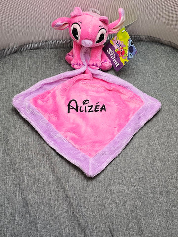 Doudou Bébé Disney Angel Personnalisé | Avec Mouchoir 22cm - Calincaline.be