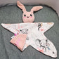 Doudou Personnalisé Fille - Lapin - Calincaline.be