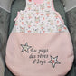 Personalized Baby Girl Sleeping Bag 0-6m and 6-12m
