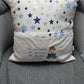 Coussin de lecture garçon personnalisé