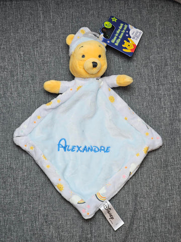 Doudou Disney Bébé Winnie Phosphorescent Personnalisé - Calincaline.be
