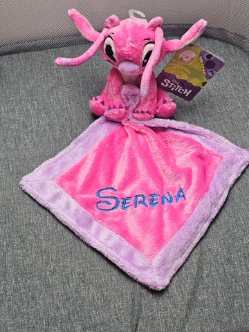 Doudou Bébé Disney Angel Personnalisé | Avec Mouchoir 22cm - Calincaline.be
