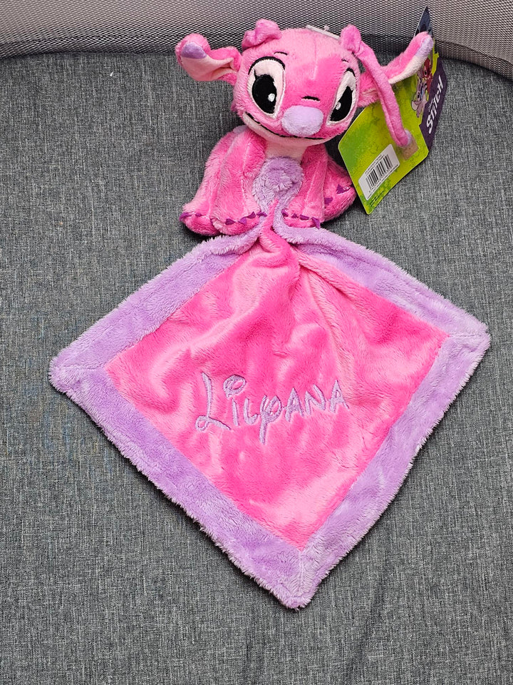 Doudou Bébé Disney Angel Personnalisé | Avec Mouchoir 22cm - Calincaline.be