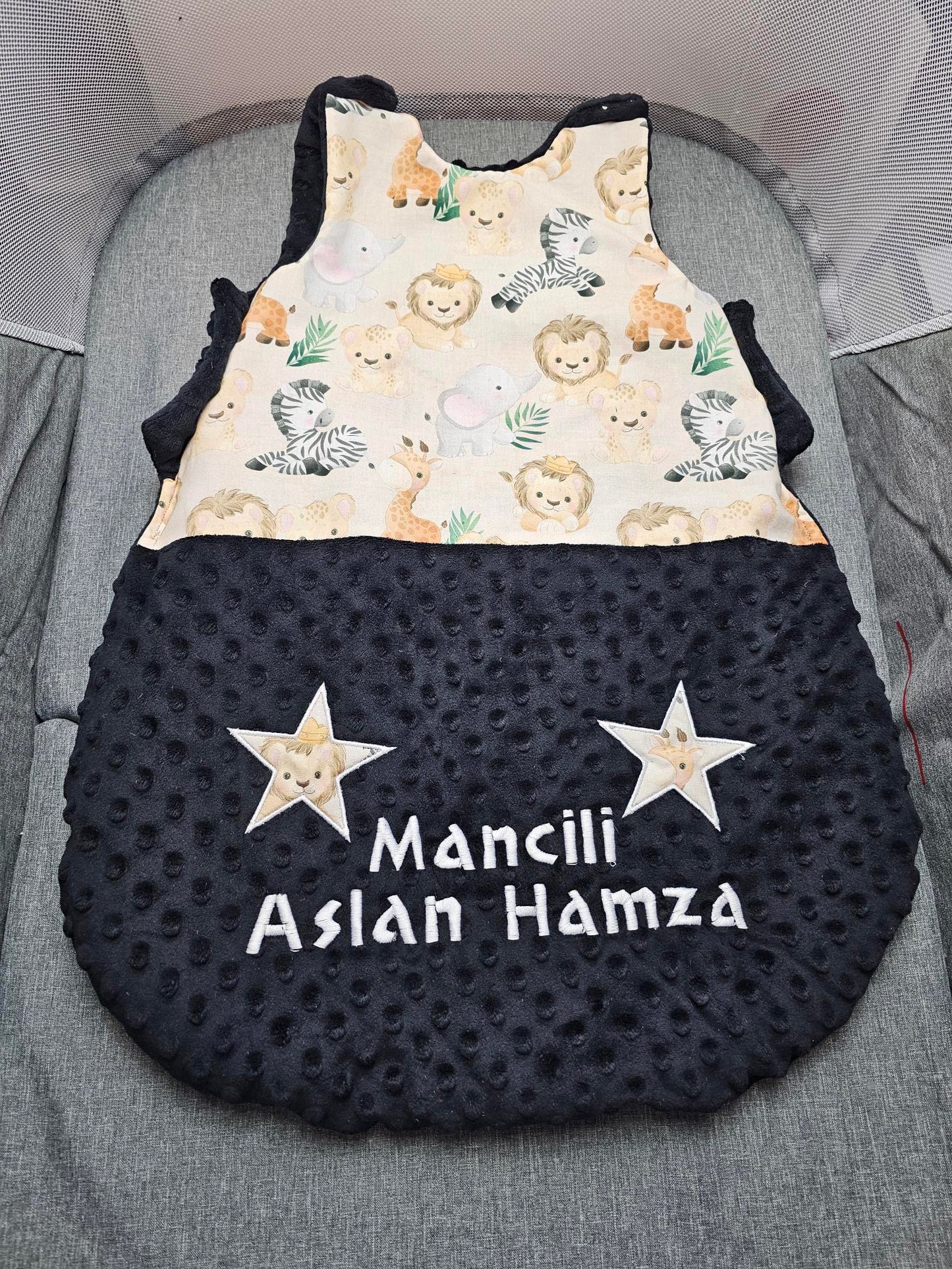 Personalized Baby Sleeping Bag 0-6m and 6-12m