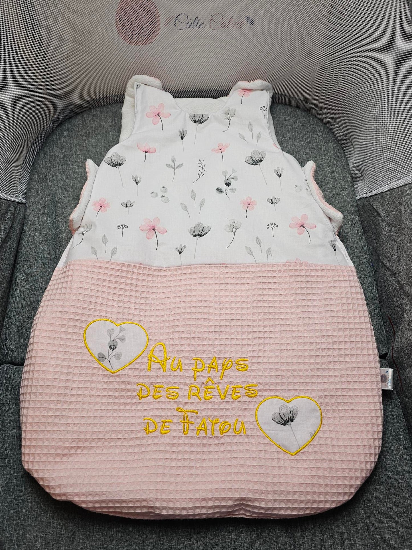 Erstellen Sie Ihren personalisierten Babyschlafsack | Mädchen | 0-6m oder 6-12m