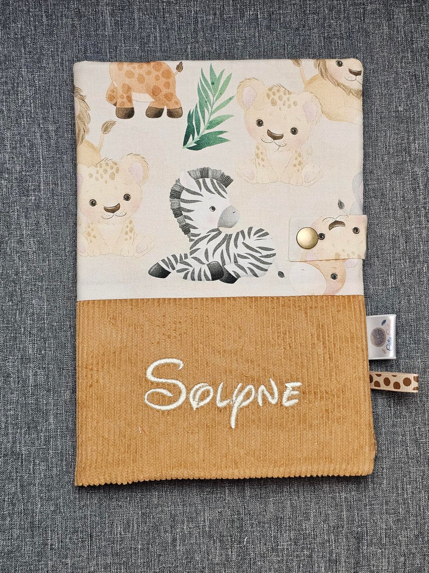 Protège Carnet -Vuli- Personnalisé Fille