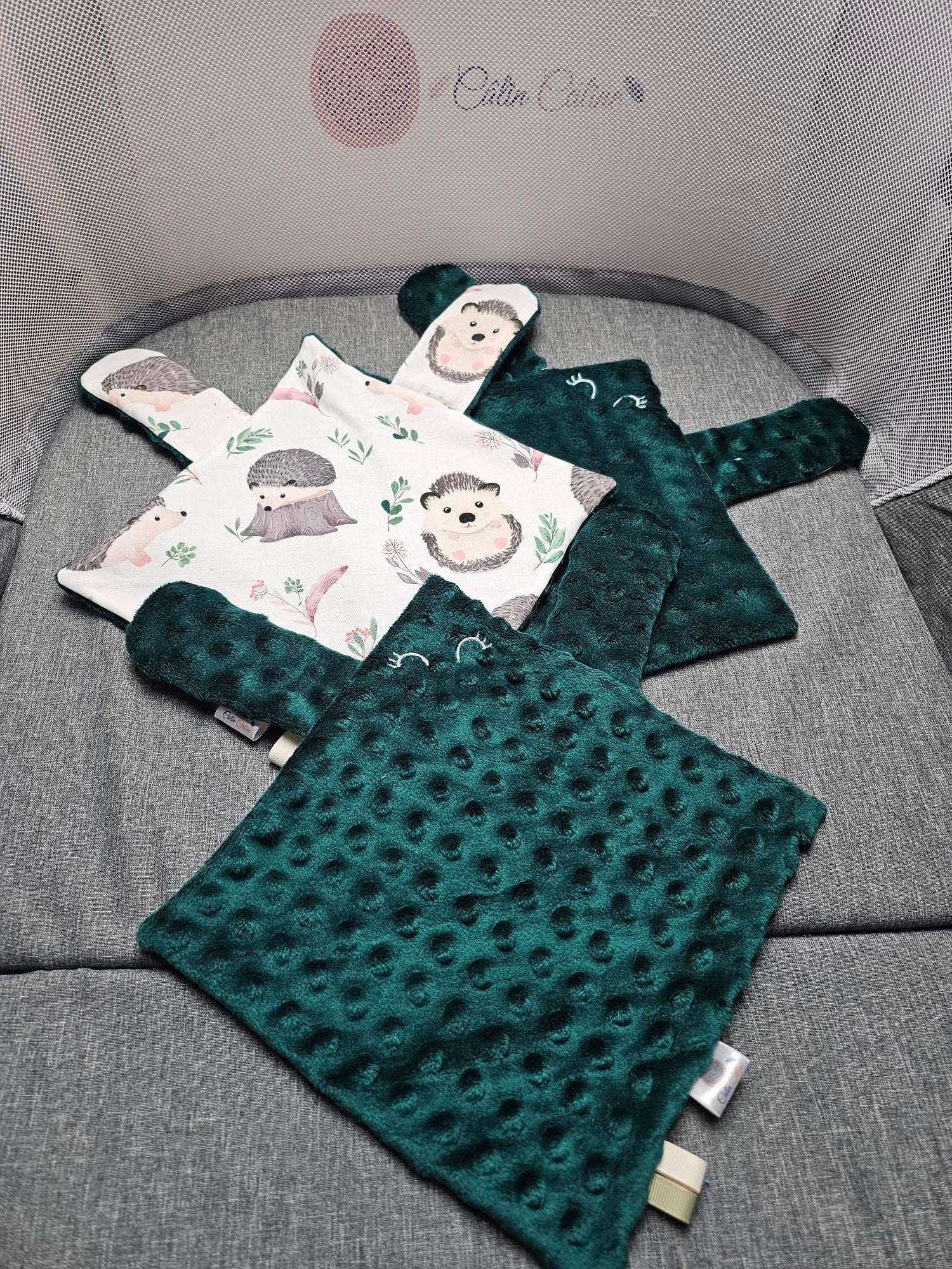 Créez Votre Doudou Carré Personnalisé | Garçon | 25cm x 25cm