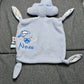 Doudou Nuage Boy with embroidered first name | Cotton Fleece | To personalize