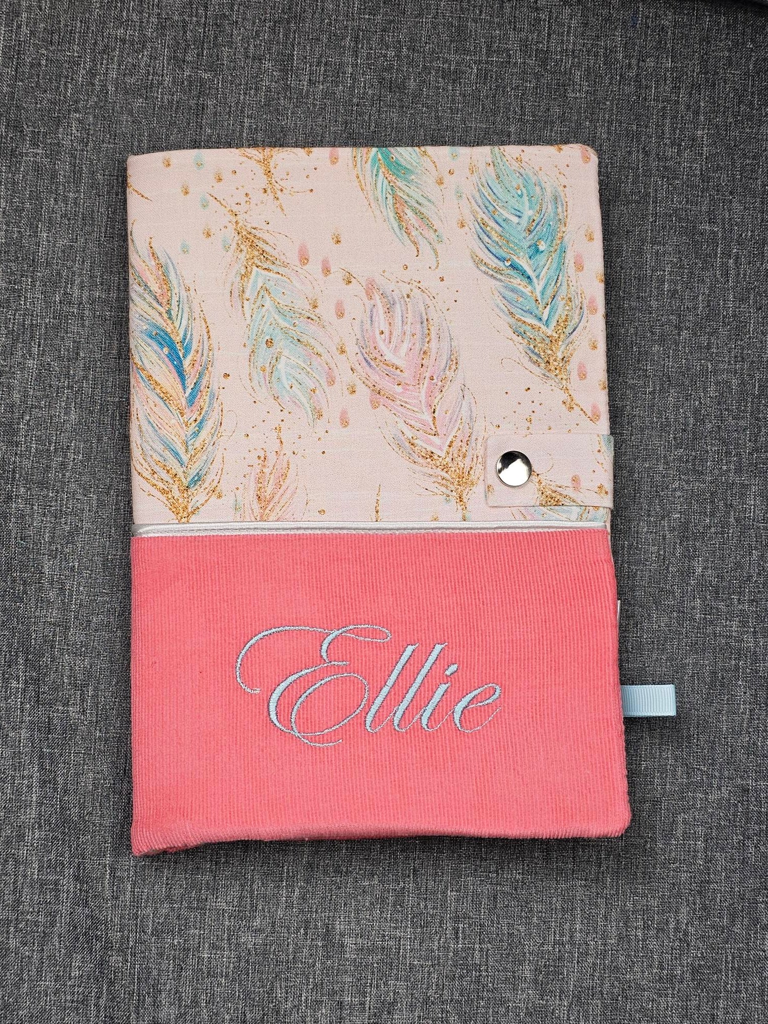 Protège Carnet -Vuli- Personnalisé Fille