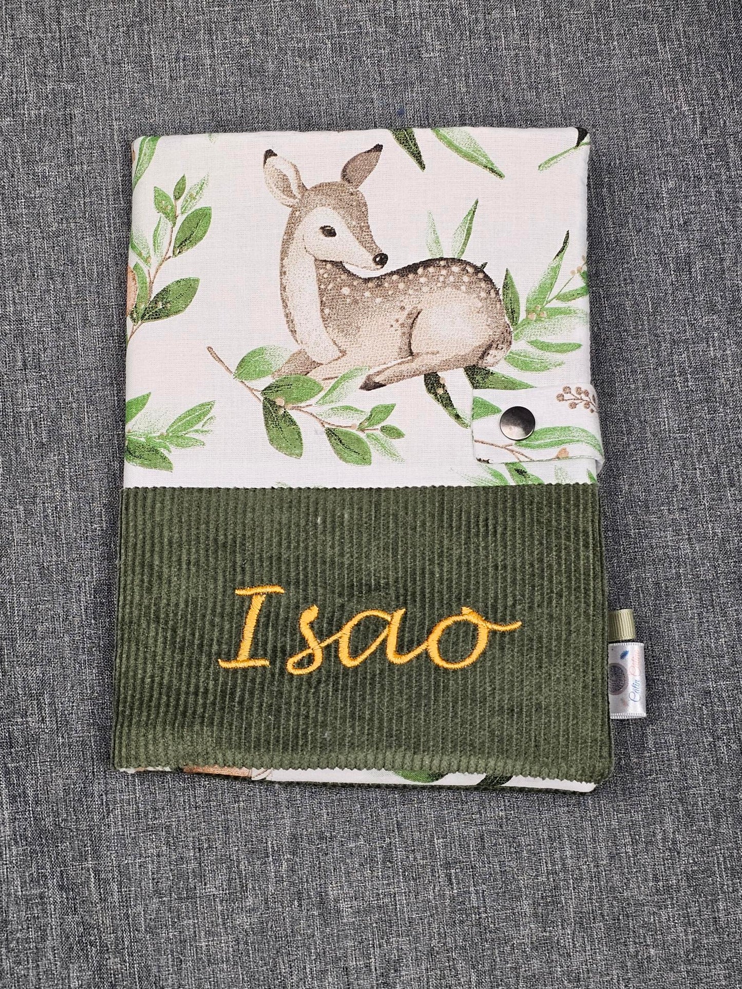 Protège Carnet -Vuli- Personnalisé Fille