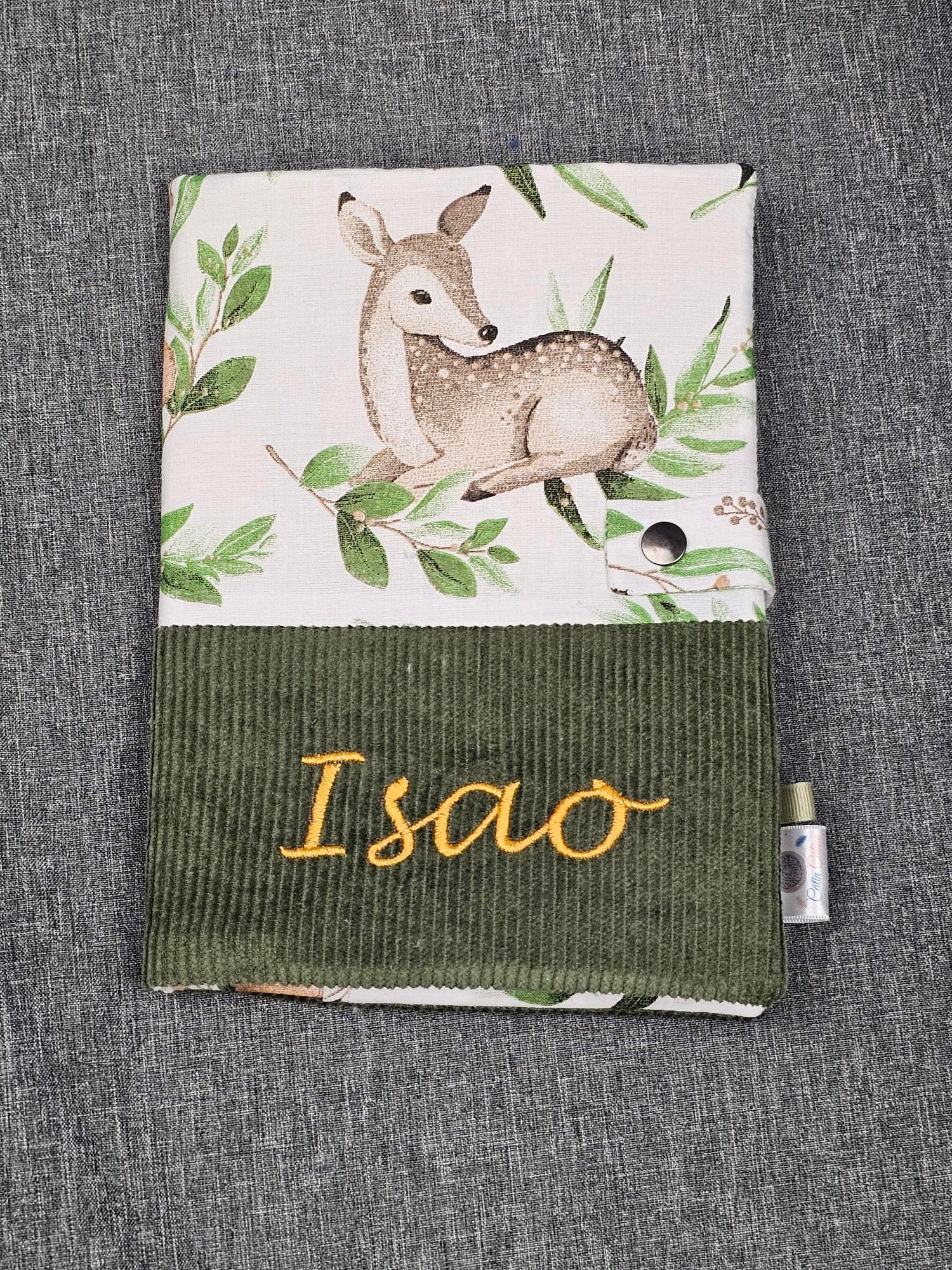 Protège Carnet -Vuli- Personnalisé Fille