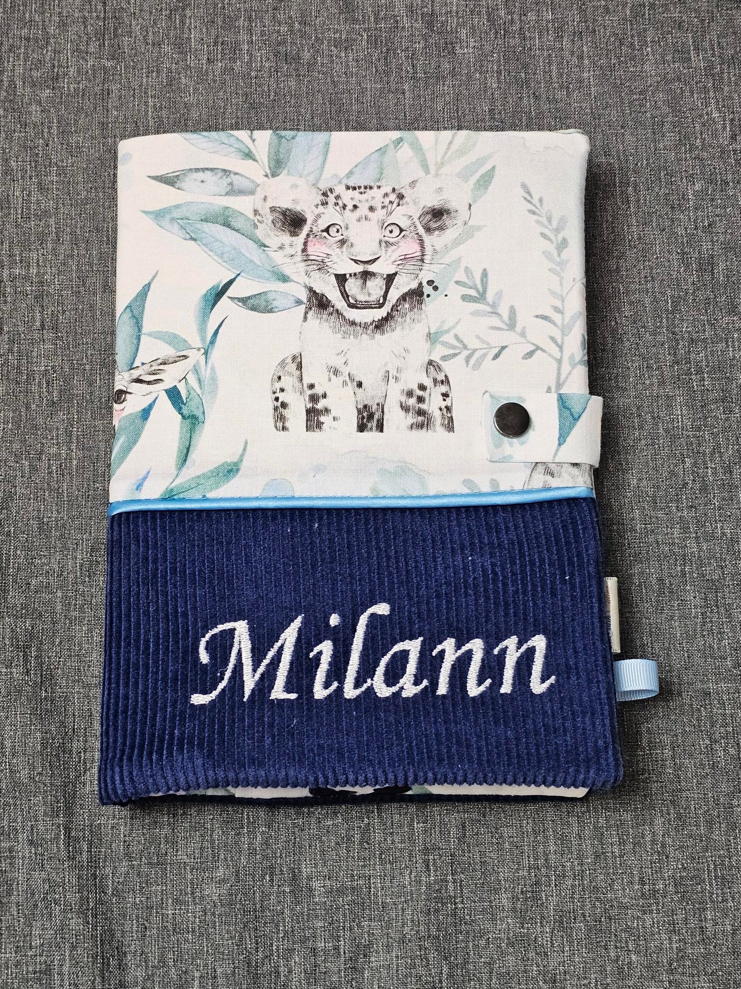 Protège Carnet -Vuli- Personnalisé Fille