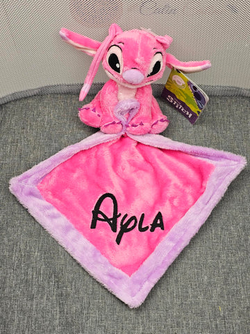 Doudou Bébé Disney Angel Personnalisé | Avec Mouchoir 22cm - Calincaline.be