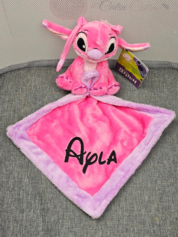 Doudou Bébé Disney Angel Personnalisé | Avec Mouchoir 22cm - Calincaline.be