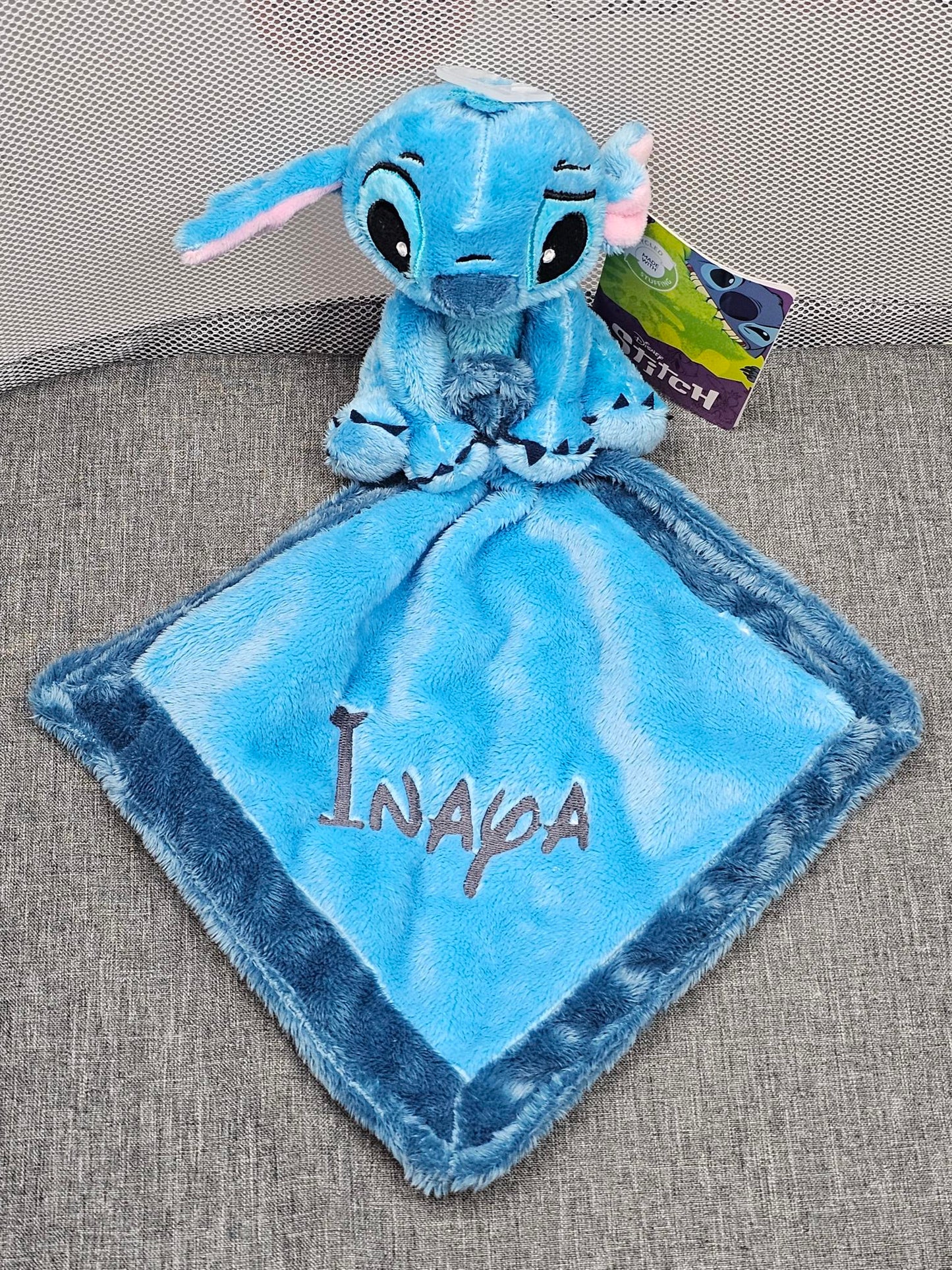 Doudou Disney Stitch 21cm | A Personnaliser avec prénom - Calincaline.be