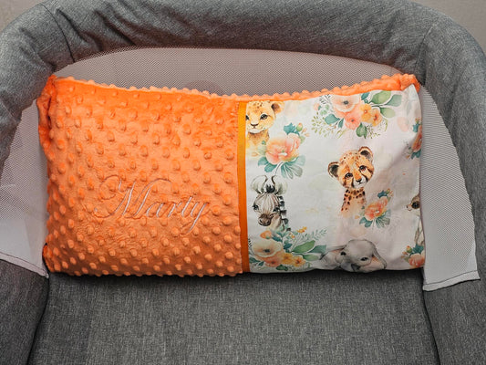 Créez Votre Coussin décoratif pour chambre d'enfant | Pois | 50cm x 30cm - Calincaline.be