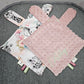 Créez Votre Doudou Carré Personnalisé | Fille | 25cm x 25cm