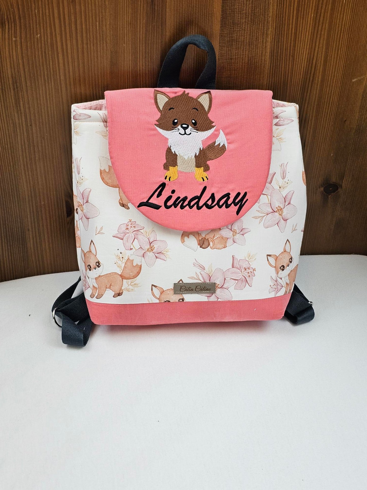 Créez Votre Sac à dos bébé -Vuli- Personnalisé | 0-3 ans Fille | 28x23 cm