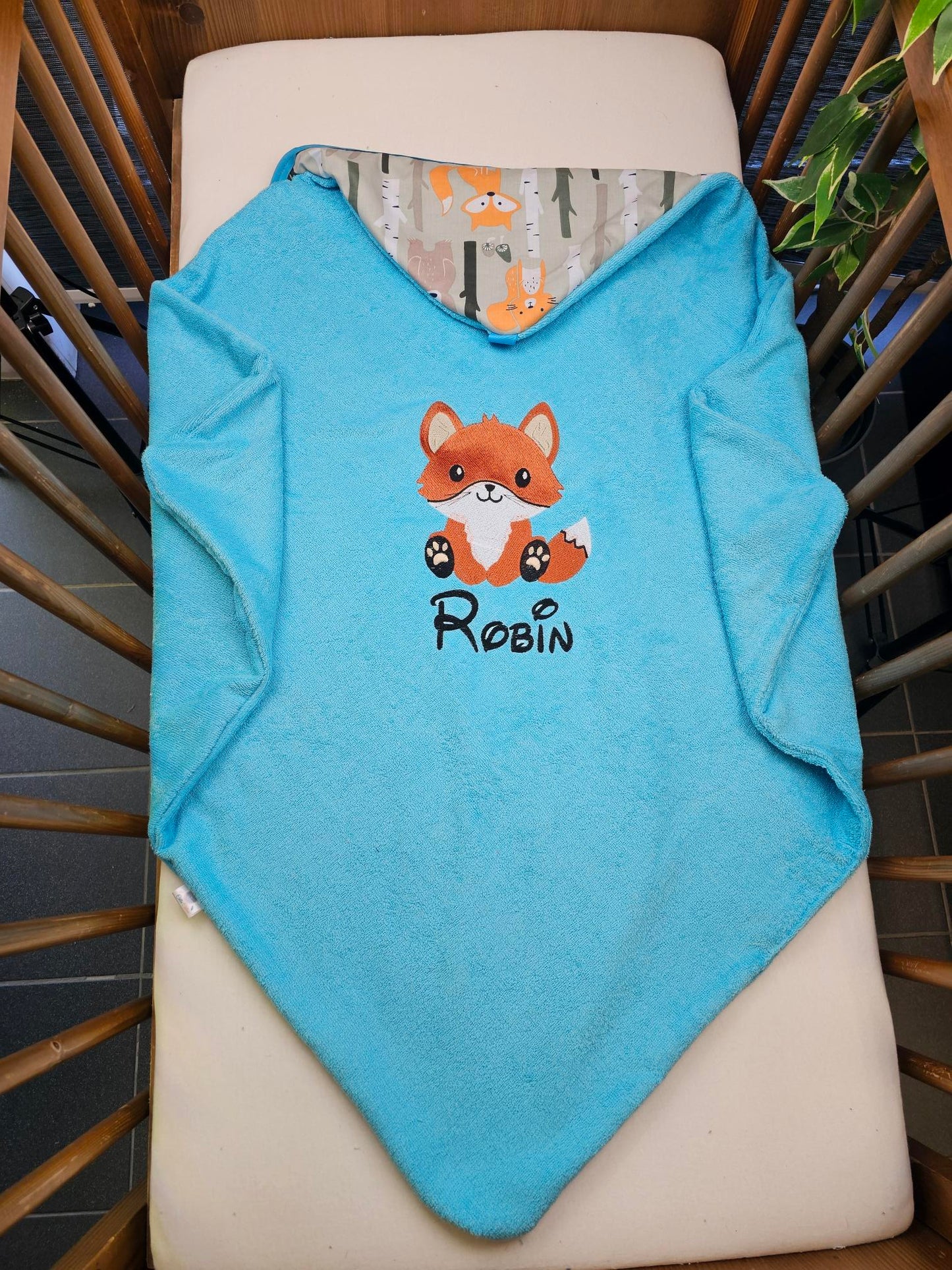 Créez Votre Cape de Bain Eponge Personnalisée | Class Garçon | 85cm x 85cm