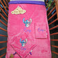 Pack Bébé Personnalisé | Couverture + Doudou 30cm + Protège carnet assortis | Fille | Minky