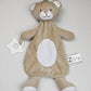 Doudou Ourson 28cm Brun Avec Anneau de Dentition | Prénom Brodé