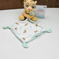 Doudou Peluche Mouchoir Disney Simba 15cm | Prénom Personnalisé