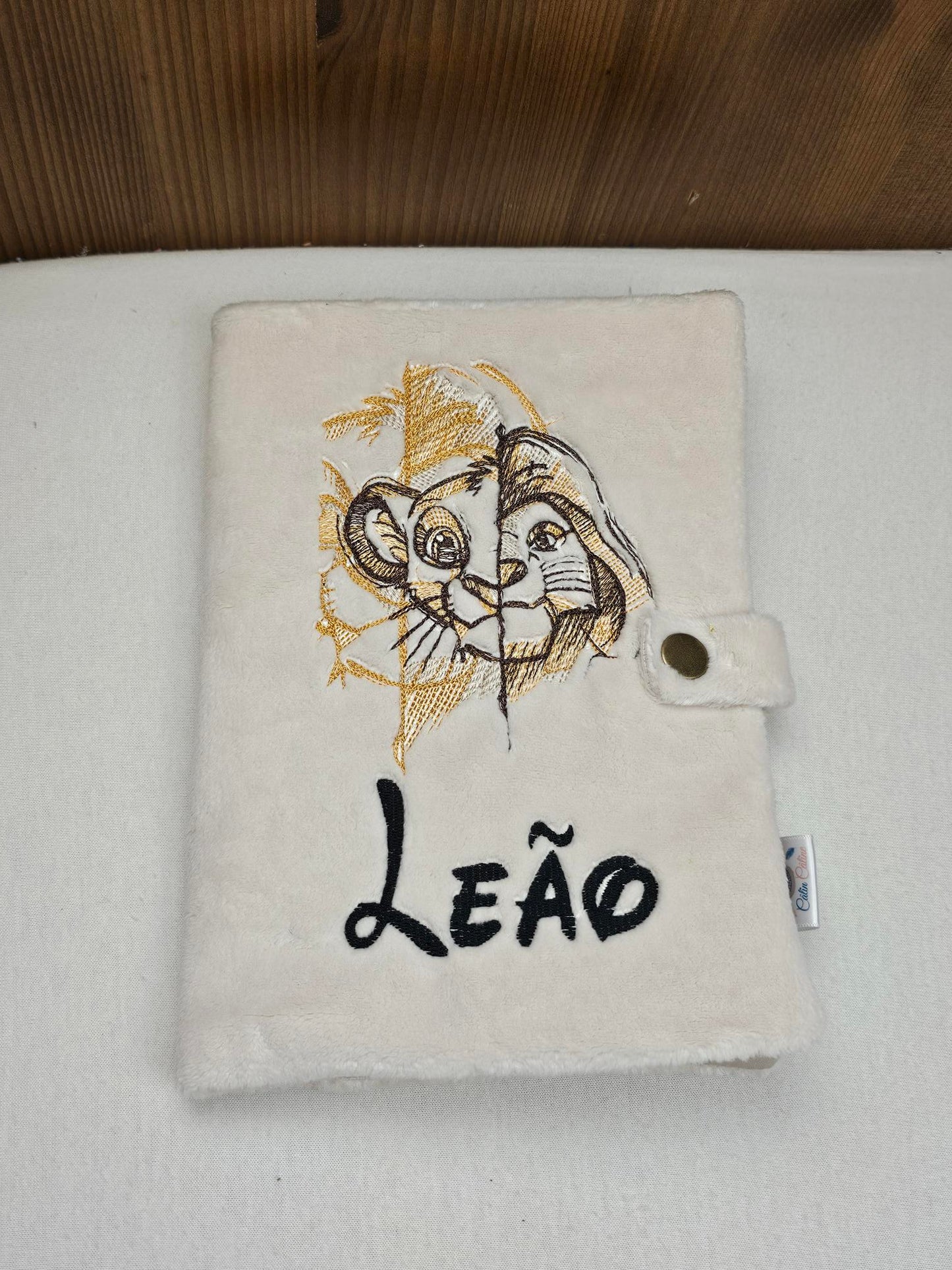 Créez Votre Protège Carnet -Minky- 23x18cm | Premium | Garçon