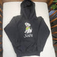 Hoodies Enfant Noir A Capuche | 3-4 ans XS | Broderie Personnalisée