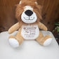 Peluche Mumbles Zippies Brodée | Lion | A personnaliser