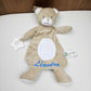 Doudou Ourson 28cm Brun Avec Anneau de Dentition | Prénom Brodé