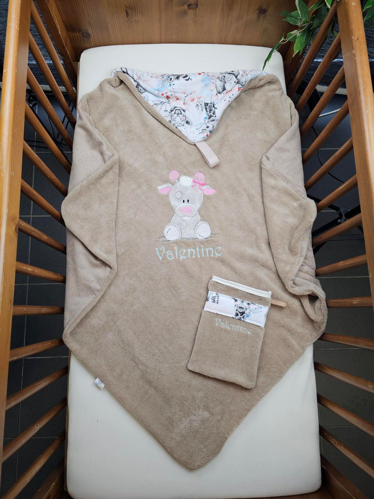 Créez Votre Cape de Bain Eponge Personnalisée | Class Fille | 85cm x 85cm
