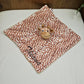 Doudou Mouchoir Plat Girafe 35cm | Prénom Personnalisé