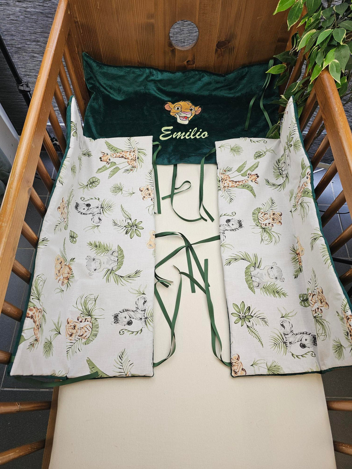 Créez Votre Tour de Lit -Minky- Personnalisé | 3 panneaux 60/70cm x 40cm | Garçon