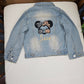 Veste en Jeans Enfant Bleu Clair Stripes | 2-3 ans | Broderie Personnalisée