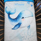 Couverture Plaid Bébé | Baleine Bleue | 70cm x 95cm | A Personnaliser