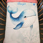 Couverture Plaid Bébé | Baleine Bleue | 70cm x 95cm | A Personnaliser