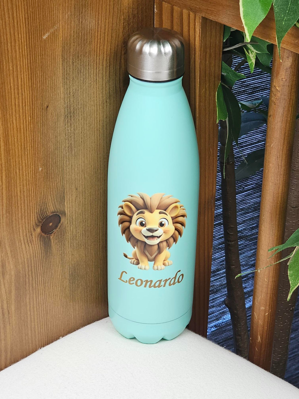 Gourde en Acier Inox 750 ml | Vert Turquoise | Impression Personnalisée
