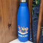 Gourde en Acier Inox 750 ml | Bleu | Gravure Personnalisée