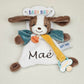 Doudou & Attache Sucette Lucien le Chien Personnalisé | BabyNat