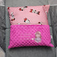 Coussin de lecture fille personnalisé - Calincaline.be