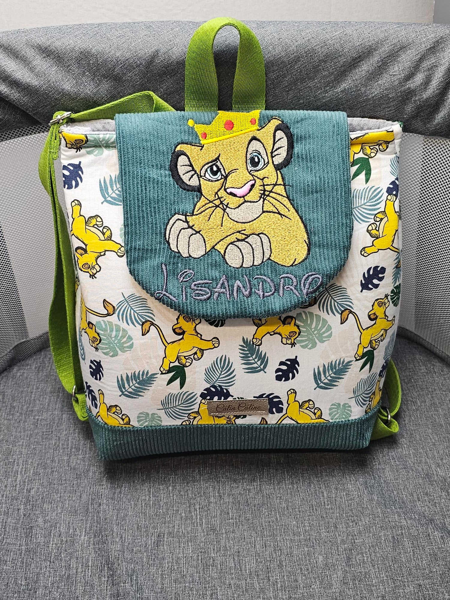 Sac à dos bébé -Vuli- personnalisé Garçon 0-3 ans