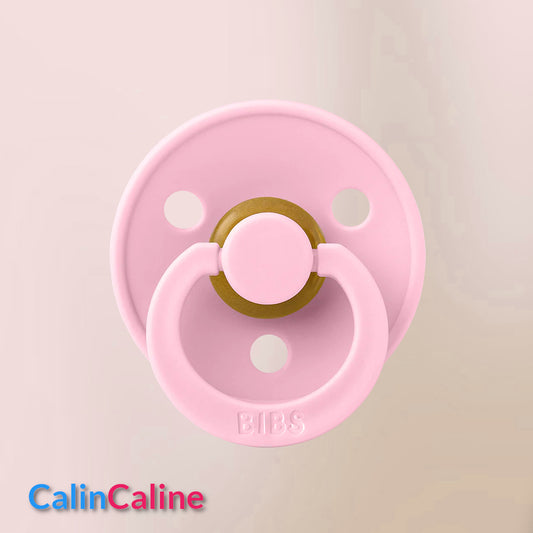 BIBS Color Pacifier | 0 - 6 months | Color Baby Pink