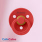 Sucette BIBS Colour  | 0 - 6 mois | Couleur Rouge Fraise