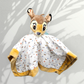 Doudou Mouchoir Disney Bambi Brun Personnalisé | 40cm