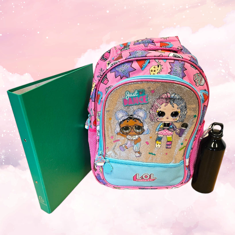 Sac à Dos Enfant Premium 41cm | Lol Just Dance | 2 Compartiments