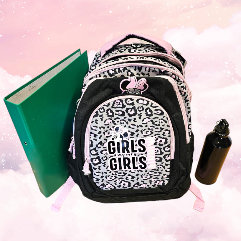 Sac à Dos Enfant Premium 39cm | Minnie Girls | 3 Compartiments
