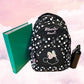 Sac à Dos Enfant Premium 39cm | Minnie Noir Pois | 3 Compartiments